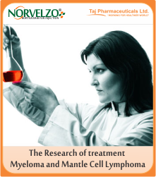 research, treat multiple myeloma and mantle cell lymphoma